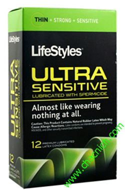 Bao Cao Su Siêu Mỏng Lifestyles Ultra Sensitive