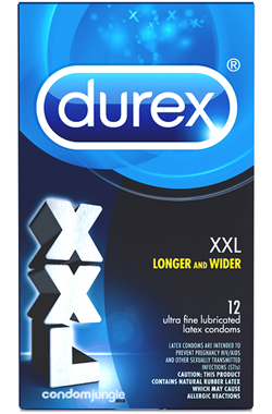 Bao cao su size lớn Durex XXL
