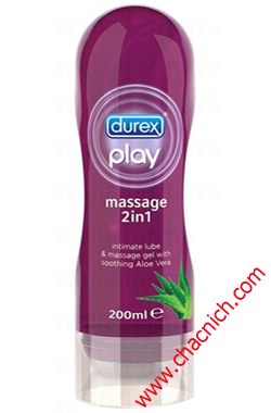 gel boi tron va massage durex play 2in1