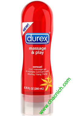 gel massage body durex